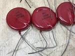 50 Mallory .0018 Uf 1800 Pf 10KV High Voltage Disk Capacitors Nos Military. Fixed Price $18.00.