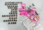 Lot Of 67 Mix Alpha Audio Potentiometers And Capacitors. Fixed Price $199.00.