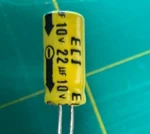 Eci Pack Of 10, Nos Radial Electrolytic Capacitor 22UF/10V. Fixed Price $7.99.