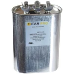 Titan Pro TOCFD355 Motor Dual Run Cap, 35/5MFD, 370-440V, Oval. Fixed Price $11.49.