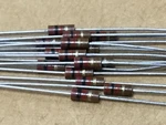 (15 Pc) Allen Bradley RC05GF202J Res,carbon COMP,1/8 WATT,2.0K OHM,5%. Fixed Price $9.95.