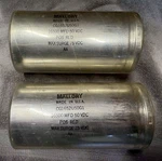 Lot Of Mallory CG1652U50G1 Capacitor 16500 Mfd Vdc. Fixed Price $125.00.
