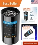 110-125 Volt Listed 108-130 Uf Round Start Capacitor For Applications. Fixed Price $28.79.