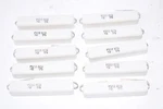 Lot Of 10 New P312 Ecg Ohm 5% Cement Resistors. Fixed Price $13.98.