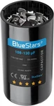 Ul Listed 108 130 Uf Mfd 110 125 Vac Volts 50 Hz CD60 Round Start Capacitor. Fixed Price $18.74.
