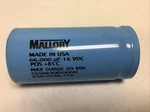 New, Mallory CGS663U016V4C 658 0346 119 Max Surge 20 Vdc, Free Shipping. Fixed Price $53.95.