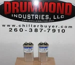 Lot Of 2 Genteq Capacitor 97F8059 10UF 370 Vac 50/60HZ 6% Non-pcb *warranty*. Fixed Price $19.99.