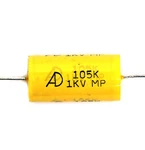 50PC Mpt Capacitor 1UF 1KV 105K 1000V 10% Axial Type For Audio Amp Aid. Fixed Price $53.80.