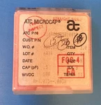 ATC116RCA0R5B100TT Microcap Single Layer 0.5PF 100WVDC 0.1% 15/UNITS. Fixed Price $199.00.