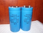 Sprague Powerlytic 36DX 26000-30DC Capacitors. Fixed Price $39.99.