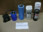 Cornell Dubilier, Dayton, Mallory, Okaya & Unbranded Motor Capacitors. Fixed Price $11.85.