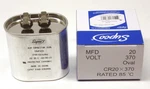 Air Conditioning Hvac Oval Fan Motor Run Capacitor 20 Mfd 370 Volts. Fixed Price $9.77.