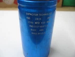Capacitor Tech FA0272F450FI1L 2700MFD 450WVDC +85C W/screws Q0427. Fixed Price $49.99.