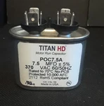 New Titan Hd Motor Run Capacitor POC7.5A 370 Vac 60/50HZ. Fixed Price $14.99.