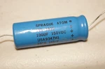 Sprague Atom TVA-1420 Capacitor 100UF 150VC 85C USA9347H1 Vintage (1) Nos New. Fixed Price $49.99.