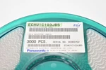 Panasonic ECH-U1C103JB5 Film Capacitor 16VDC, 0.010UF, 5%, 1206, T&r Lot Of 40. Fixed Price $20.00.