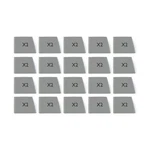 20 Pcs Compatible Handle Branding Model Cover For Philips X2. Fixed Price $78.00.