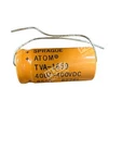 Sprague Atom TVA-1659 F 400V Axial Electrolytic Capacitor Vintage Audio Tube. Fixed Price $25.00.