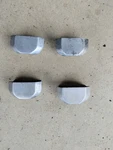 Kawasaki Kz 1000 J Model Valve Cover End Caps Dragbike. Fixed Price $19.99.
