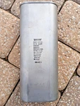 20UF 660VAC 60HZ Mallory OPN2060 Oval D200AFC Oil-film Capacitor. Fixed Price $20.00.