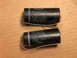 Nos Vintage Aerovox .5 Uf 1200V Capacitors 1974 Tested 1.2KV Acushnet Caps. Fixed Price $20.00.