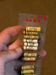 Lot Of 15+ Nos Vintage Capacitors Cornell Dubilier Royal Tiger .0022 .0033 200V. Fixed Price $50.00.