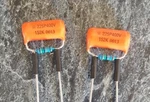 2X Sprague Orange Drop Treble Bleed Mods .0015UF 150K - Strat, Tele, Humbuckers. Fixed Price $15.00.