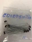 CD6ED510J03 Cornell Dubilier Mica Capacitors Pf 500V Pcs Nos. Fixed Price $7.50.