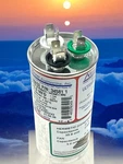 Amrad USA2226BA Round Run Capacitor 35+3 Uf Mfd 370 / 440 Volt Made In. Fixed Price $28.74.