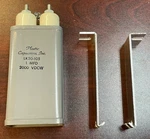 Plastic Capacitors Inc LK20-105 High Voltage Oil Filled 1MFD 2000VDC. Fixed Price $89.00.