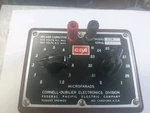 Cornell Dubilier Decade CDB-5 Capacitor Unit. 01 .1 Mic. Estate BT4116 Pm. Fixed Price $39.95.
