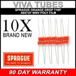 Lot Of 10 New Sprague 716P Orange Drop .0047UF 600V 5% Poly Film Capacitors. Fixed Price $20.10.
