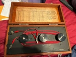 Vintage Western Electric 7A Capacitor Box Untested. Fixed Price $199.99.