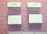 Qty (10) 3UF 100V 5% Stacked Metallized Film Capacitors R60EN4300ZAJ Arcotronics. Fixed Price $7.99.