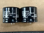 (5 Pcs) B41991S109A1 - Epcos, Alum. Electrolytic Caps, 10,000 Uf, 42V, 35X30MM. Fixed Price $23.75.