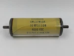 Dearborn GML37M104 Glass Sealed Capacitor .10 Mfd 10% 4000 Vdc. Fixed Price $19.99.
