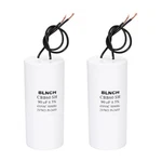 2 Pcs CBB60 Capacitor, 90UF 450V Wire Electric Motor Run Starting. Fixed Price $27.12.