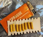 Nos Vintage Sprague Atoms Paper Capacitor 10 Mfd 50 Vdc Axial TVA-1304. Fixed Price $9.99.