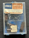 Nos 5 Pcs Sprague Difilm Black Beauty .01 Uf Mylar Capacitors 1000 Wvdc 10TM-S10. Fixed Price $30.00.