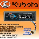 Direct Plug & Play Kubota Tractor Radio Am Fm Bluetooth Rtv Rtx 1100C B2650. Fixed Price $99.98.