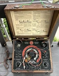 Vintage Cornell-dubilier BF-50 Capacitor Analyzer Tube Tester Meter Powers On. Fixed Price $99.99.
