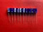 10X UVX1E221MPA Nichicon Cap Alum 220UF 25V 85' 8X11.5 Radial. Fixed Price $8.99.