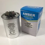 Run Capacitor - Round 40/5UF 440V Motor Bramec #30229 Amber. Fixed Price $15.00.