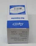 Supco CD50+5X440R Dual Run Capacitor 50/5 Mfd 440V Hvac Motor Round. Fixed Price $19.88.