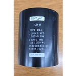 Cdm Type Fixed Mica Film Capacitor 418.87 Pf Series Mpn 294300B431J00. Fixed Price $250.00.