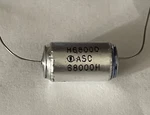 New Polystyren Foil / Film Axial Capacitor, (68K Pf). Fixed Price $10.00.