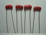 Matched Quad Set .0068UF 100V Sprague Film Orange Drop Capacitor All +/-1%. Fixed Price $17.95.