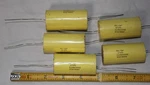 Rel .47UF 470NF 600V Axial Film Capacitor Polyester Tube Audio Amplifier Qty 5. Fixed Price $20.00.