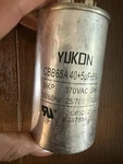 Yukon CBB65A 40/5 Uf 370VAC Dual Run Capacitor Hvac 40+5 Mfd. Fixed Price $12.99.