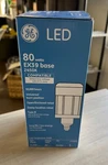 Ge 80 Watts Led EX39 Base Bulb. Fixed Price $12.00.